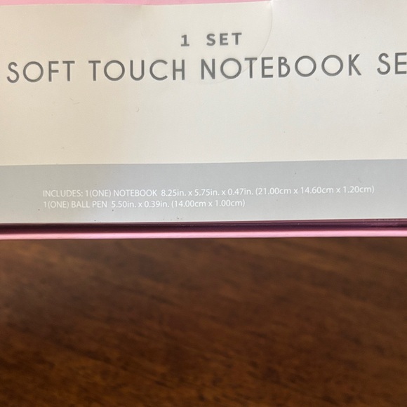 Pink Soft Touch Notebook Set - Picture 3 of 3